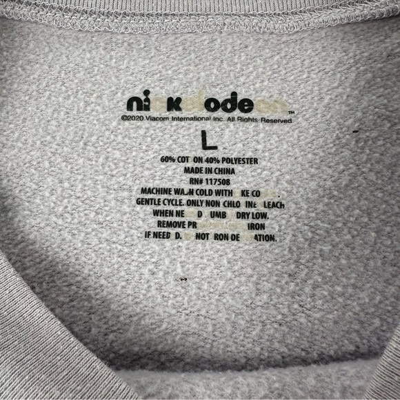 Rugrats Woman’s Size L Nickelodeon Sweatshirt TV Cartoon Sweater Pullover Retro - Picture 5 of 10